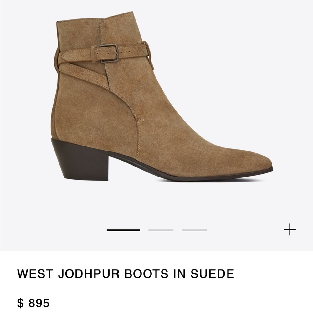 Saint Laurent West Jodhpur Boots